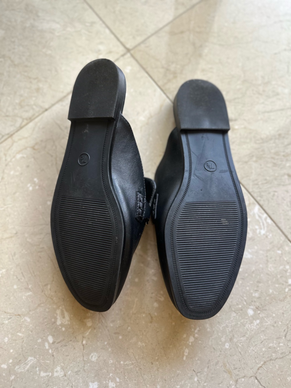 Black Mule Loafers - Picture 2 of 2